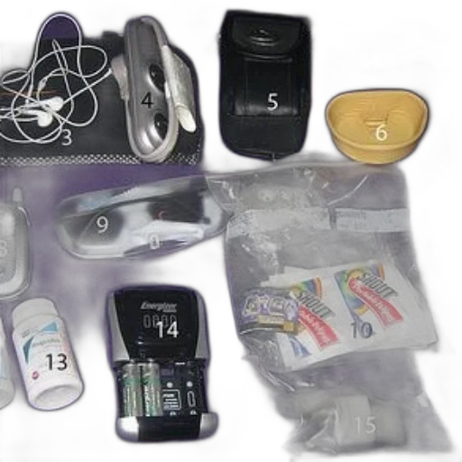 collection, items, including, phone transparent PNG cut-out