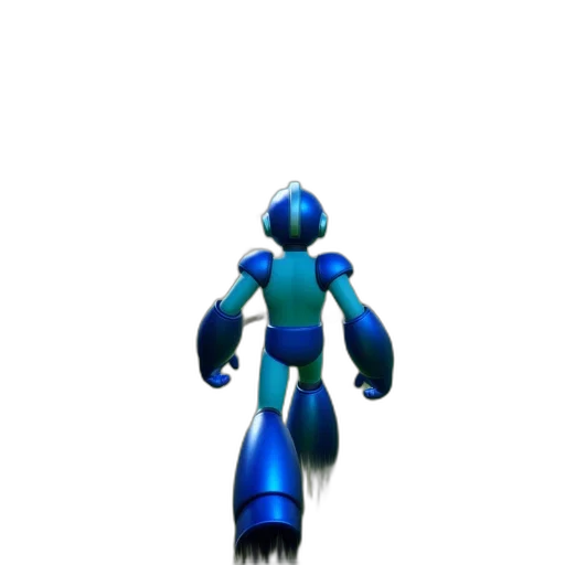 robot, staff, weapon, creature transparent PNG cut-out