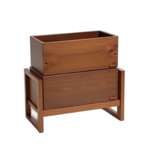 furniture, 3d render, stack, two transparent PNG cut-out