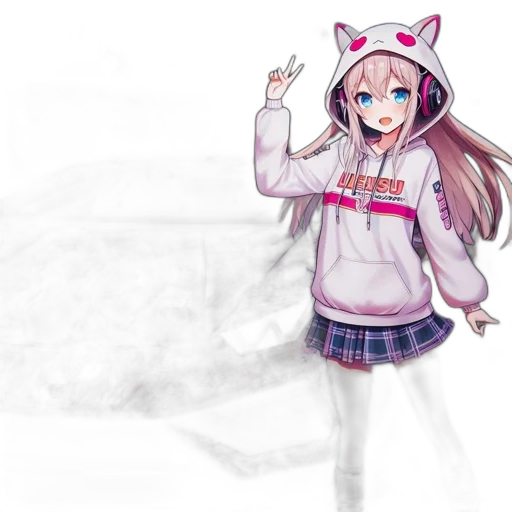 weapon, jacket, staff, creature transparent PNG cut-out