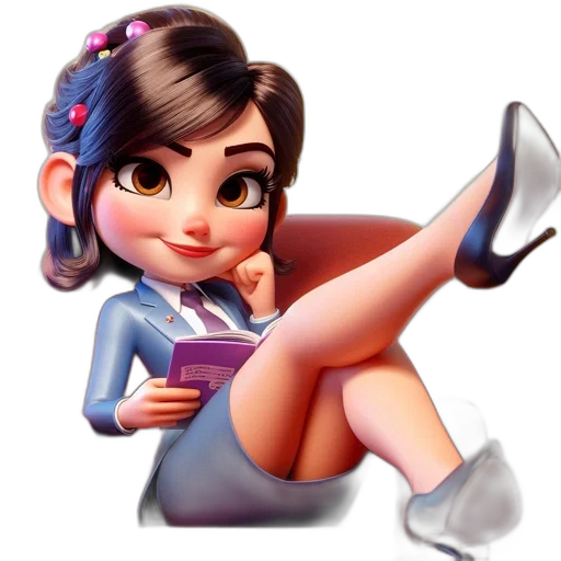 dress, shoes, staff, jewelry transparent PNG cut-out