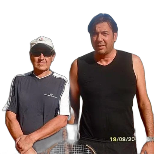 staff, two, men, pose transparent PNG cut-out