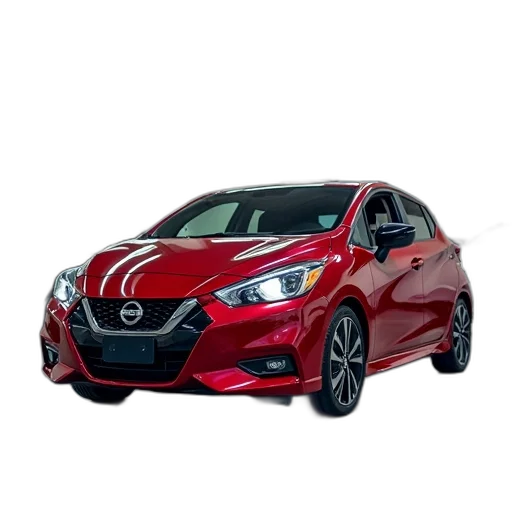 car, 3d render, used, nissan transparent PNG cut-out