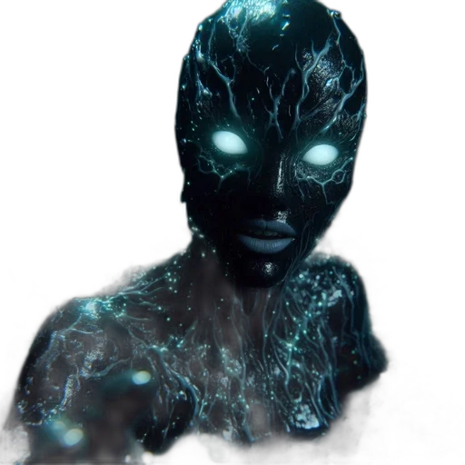 creature, mask, face, robot transparent PNG cut-out