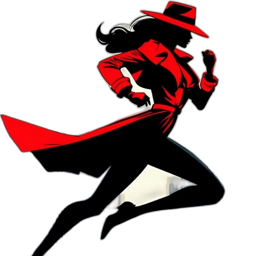 comic book art, concept art, cartoon, red transparent PNG cut-out
