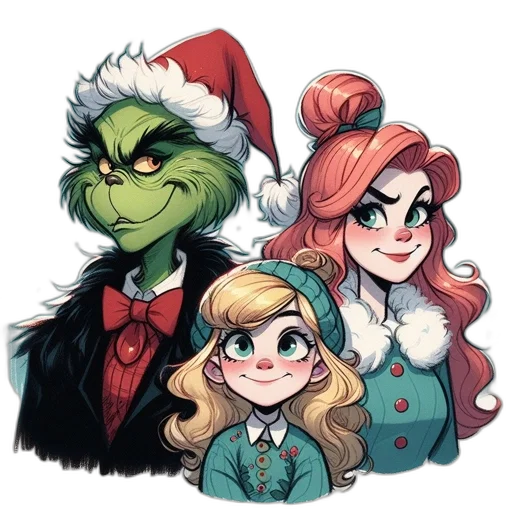 concept art, comic book art, cartoon, watercolor transparent PNG cut-out