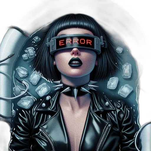 robot, cyberpunk, comic book art, concept art transparent PNG cut-out