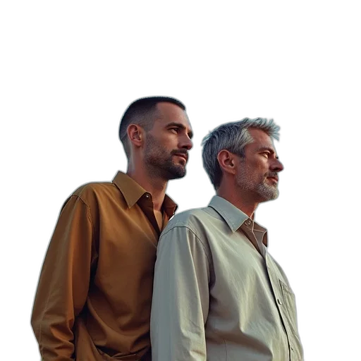 staff, jacket, face, concept art transparent PNG cut-out