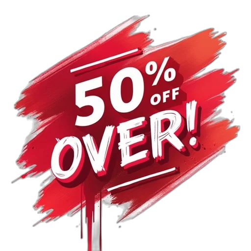 discount, sign, over, art transparent PNG cut-out