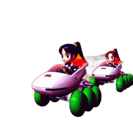 car, robot, weapon, 3d render transparent PNG cut-out