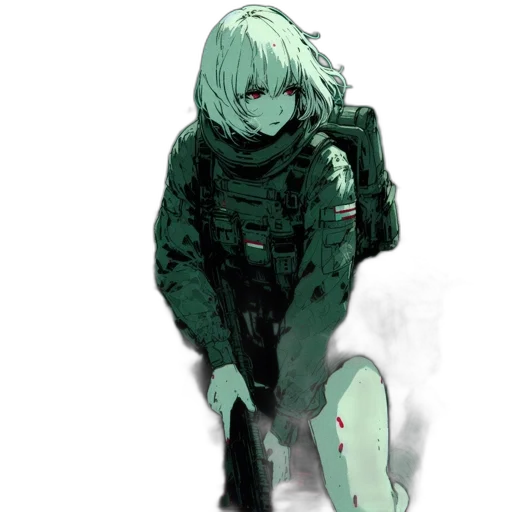 weapon, jacket, robot, dress transparent PNG cut-out