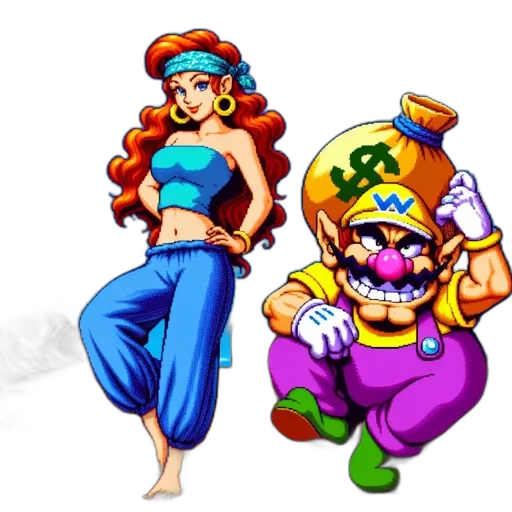 jewelry, pixel art, concept art, vaporwave transparent PNG cut-out