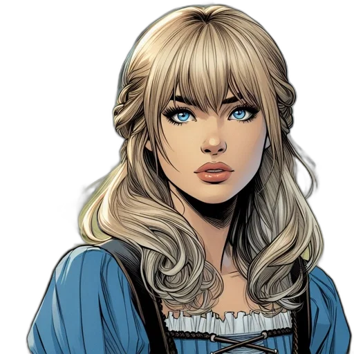 comic book art, fantasy art, cartoon, concept art transparent PNG cut-out