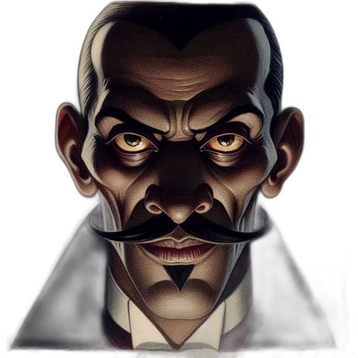 mask, face, robot, comic book art transparent PNG cut-out