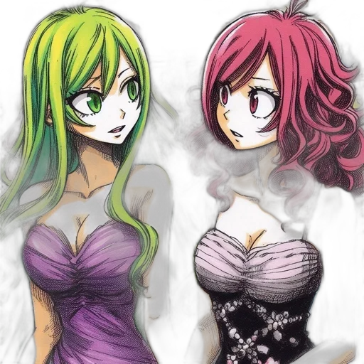 dress, mask, anime, concept art transparent PNG cut-out