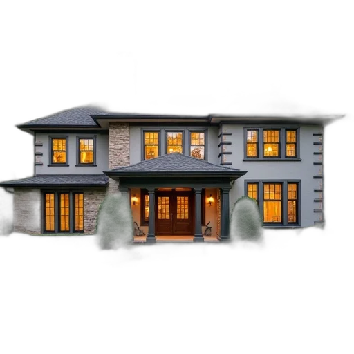 building, 3d render, photorealistic, concept art transparent PNG cut-out