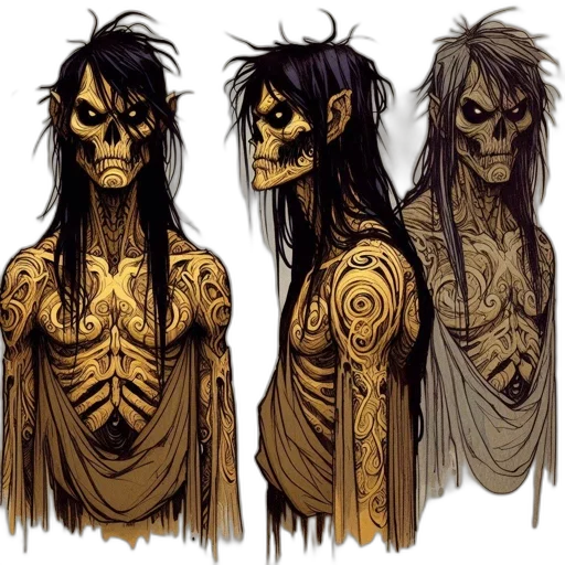 mask, concept art, fantasy art, comic book art transparent PNG cut-out