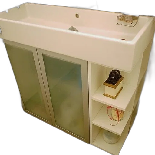 furniture, modern, bathroom, vanity transparent PNG cut-out