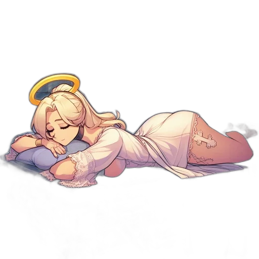 dress, staff, pixel art, watercolor transparent PNG cut-out