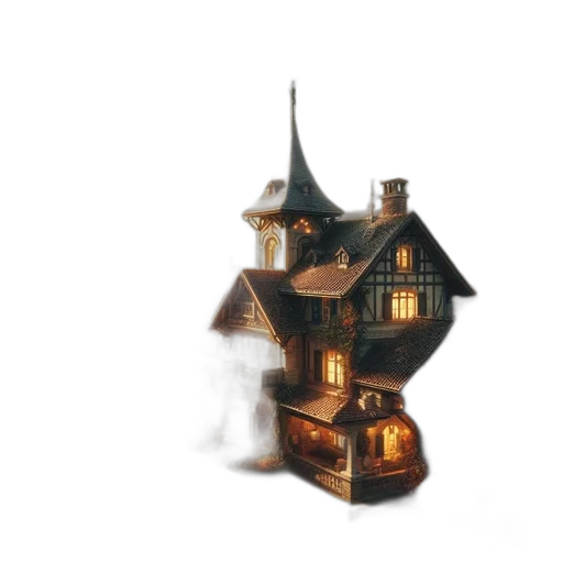 building, furniture, 3d render, concept art transparent PNG cut-out