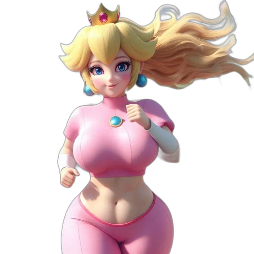 dress, crown, 3d render, concept art transparent PNG cut-out