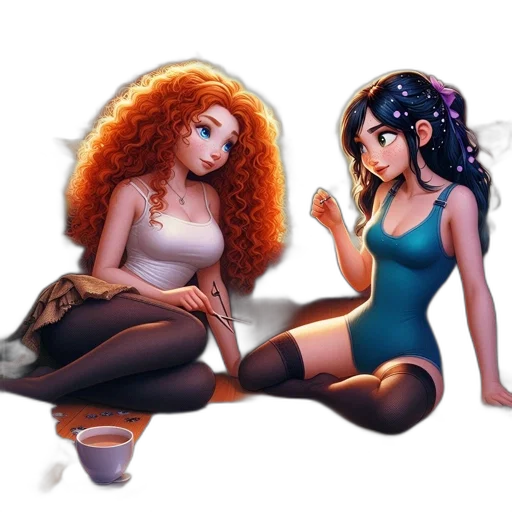 concept art, fantasy art, cartoon, comic book art transparent PNG cut-out