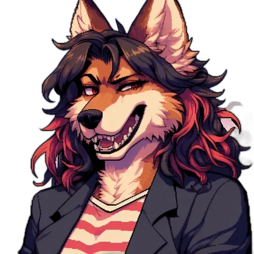 jacket, staff, face, animal transparent PNG cut-out