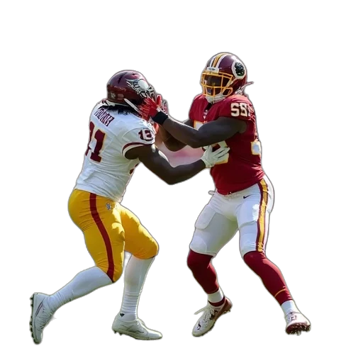 robert, knox, tampa, commanders transparent PNG cut-out