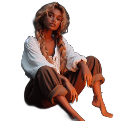 jewelry, dress, staff, hair transparent PNG cut-out