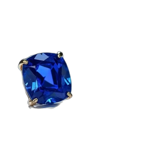 jewelry, crown, 3d render, blue transparent PNG cut-out