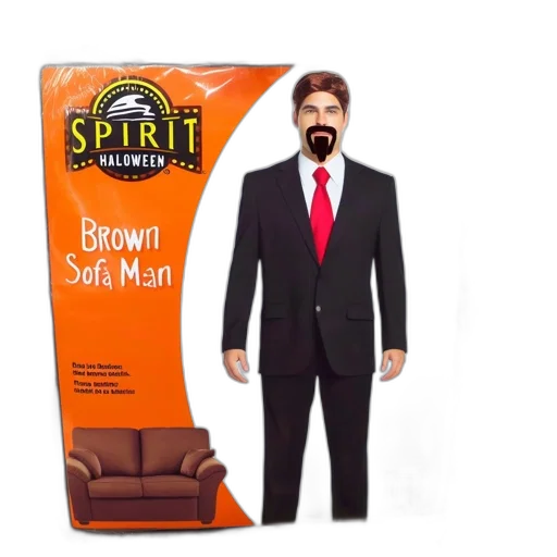 jacket, hair, furniture, mask transparent PNG cut-out