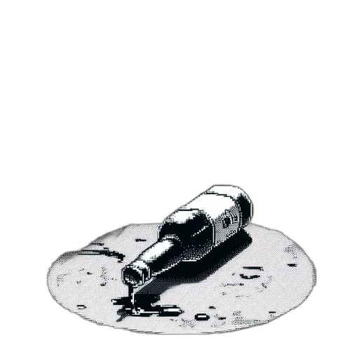 bottle, weapon, car, umbrella transparent PNG cut-out