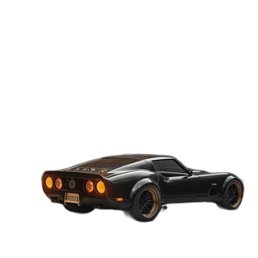 car, weapon, 3d render, concept art transparent PNG cut-out