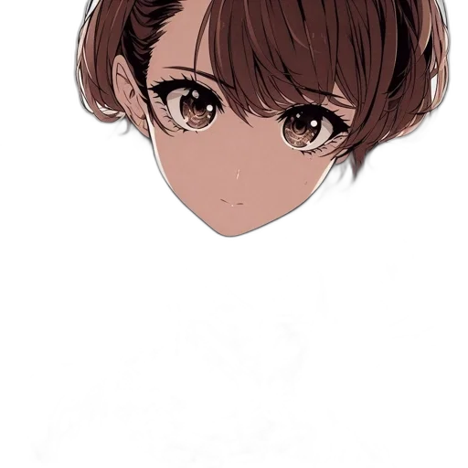 face, hair, mask, crown transparent PNG cut-out