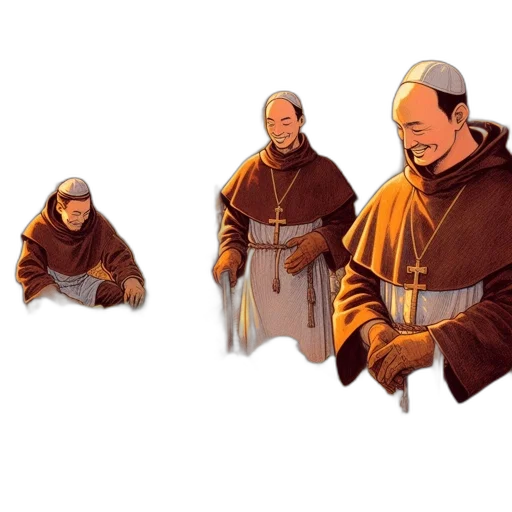jacket, staff, concept art, comic book art transparent PNG cut-out