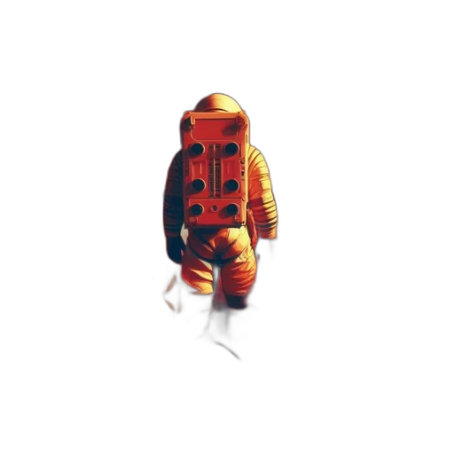 robot, jacket, creature, mask transparent PNG cut-out