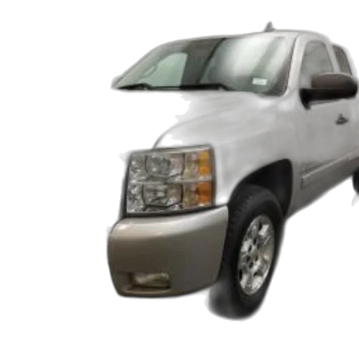 car, silver, chevrolet, truck transparent PNG cut-out