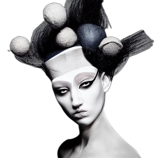 hair, mask, hat, crown transparent PNG cut-out