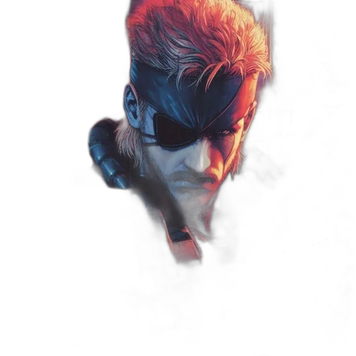 comic book art, concept art, watercolor, 3d render transparent PNG cut-out