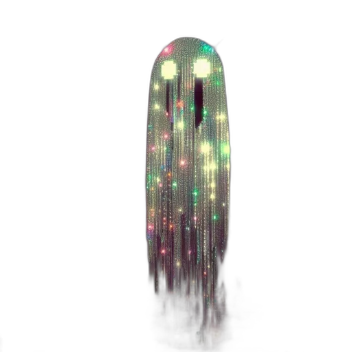 hair, dress, crown, staff transparent PNG cut-out