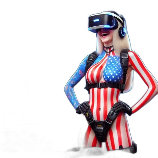 robot, cyberpunk, 3d render, concept art transparent PNG cut-out