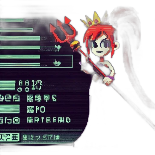 staff, weapon, sword, pixel art transparent PNG cut-out