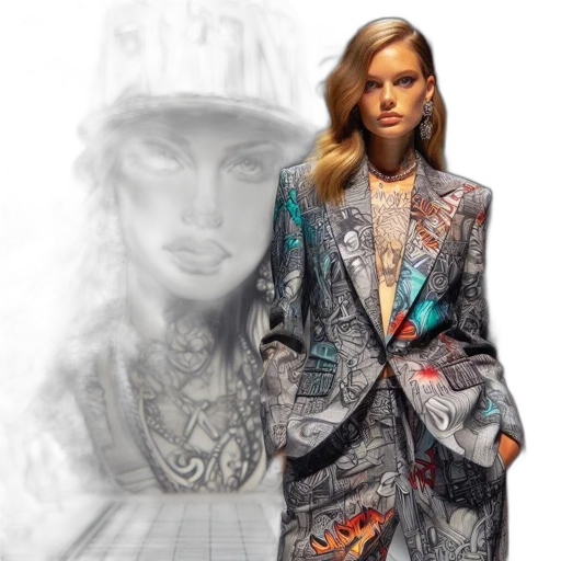 jacket, photorealistic, concept art, fantasy art transparent PNG cut-out