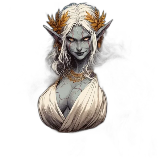 jewelry, dragon, face, staff transparent PNG cut-out