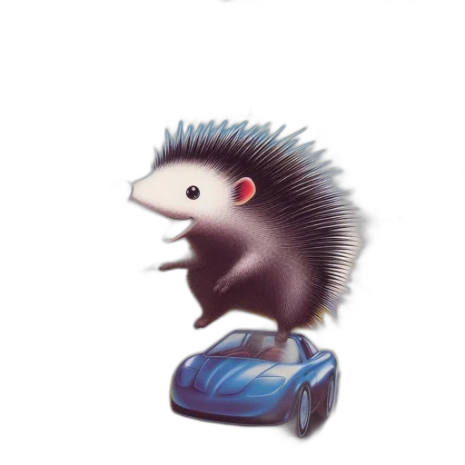 car, animal, creature, dragon transparent PNG cut-out