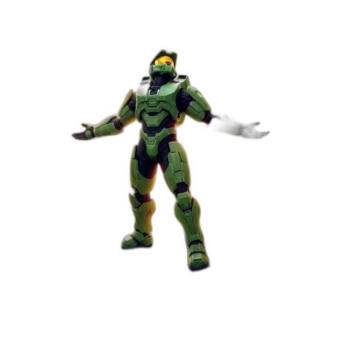 robot, weapon, creature, 3d render transparent PNG cut-out