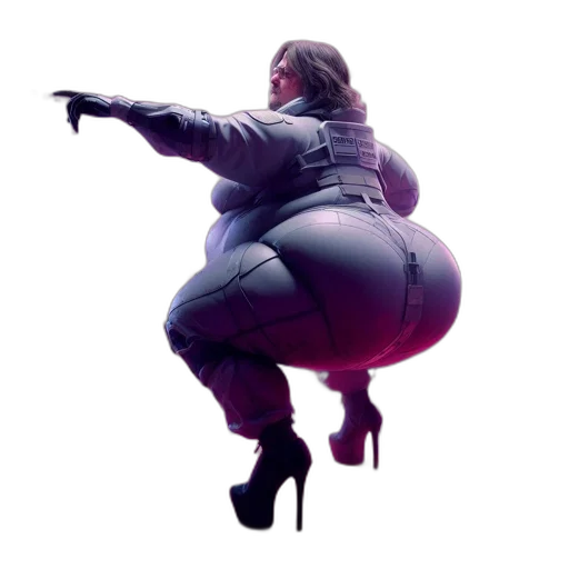 jacket, concept art, armored, woman transparent PNG cut-out