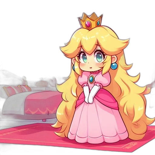 crown, dress, staff, weapon transparent PNG cut-out