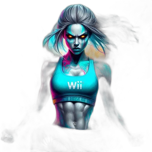concept art, fantasy art, pixel art, cyberpunk transparent PNG cut-out