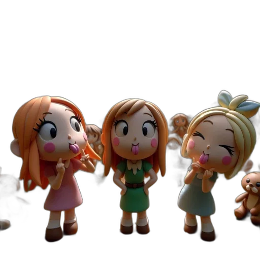 staff, 3d render, concept art, cartoon transparent PNG cut-out